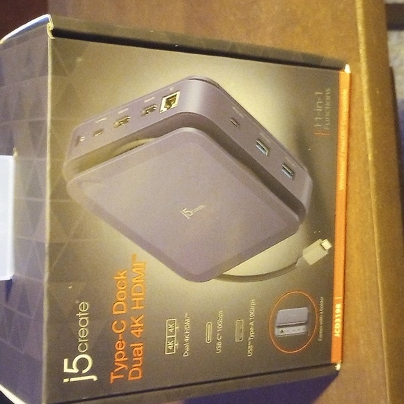 J5 create type-c dick dual 4k hdmi - Picture 1 of 2